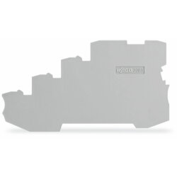 WAGO Abschluss- und Zwischenplatte 1 mm dick für...