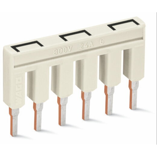 WAGO Dreieckbrücker isoliert lichtgrau 2002-406/020-000