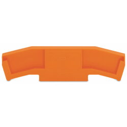 WAGO Abschluss- und Zwischenplatte 5 mm dick orange 280-333