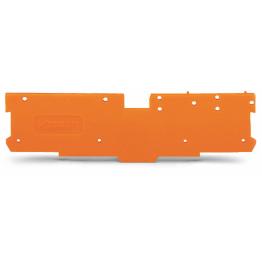WAGO Abschluss- und Zwischenplatte 1,1 mm dick orange 769-304