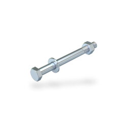 OBO Sechskantschraube SKS 10X110 G mit Mutter und Scheibe