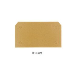 Weidmüller Abschlussplatte AP SAKB/C/T KRG 0146720000