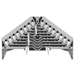 Weidmüller Rangierverteiler PPV 8 GR 35x15 dgr...