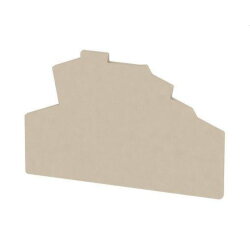 Weidmüller Abschlussplatte ZAP/TW ZDK2.5-2 1791050000