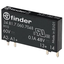 Finder SSR-Steck-/Printrelais 34.81.7.024.7048 20 STK