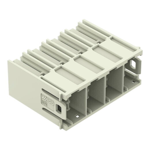 WAGO THT-Stiftleiste Lötstift 1,2 x 1,2 mm abgewinkelt lichtgrau 832-3624