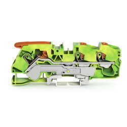 WAGO 3-Leiter-Schutzleiterklemme mit Hebel und...