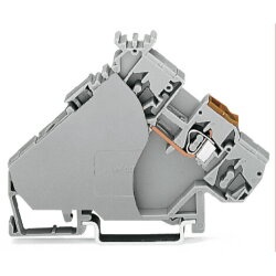 WAGO 3-Leiter-Aktoreneinspeiseklemme mit farbig...