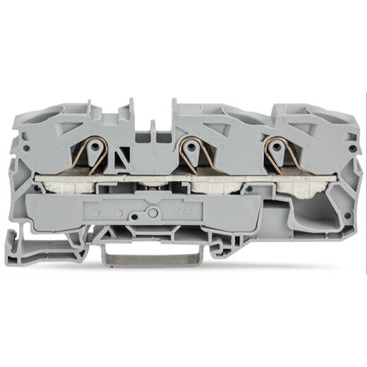 WAGO 3-Leiter-Durchgangsklemme 16 mm? für Anwendungen Ex e II geeignet schwarz 2016-1305