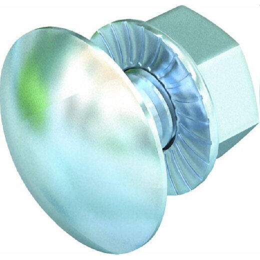 OBO Flachrundschraube FRSB6X12VZ mit Kombimutter M6x12