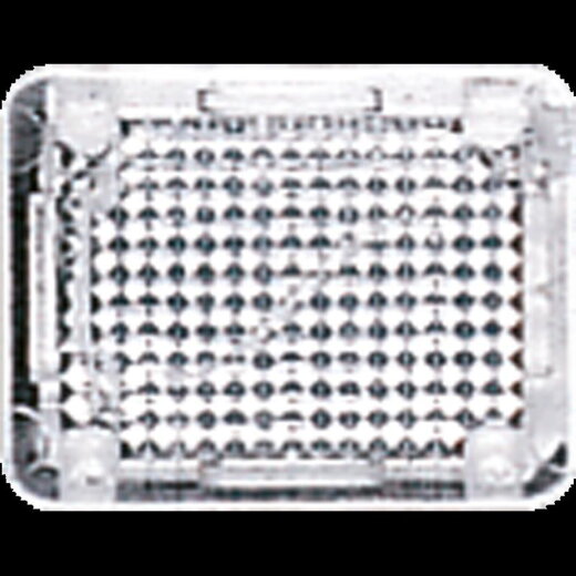 Jung Kalotte ohne Symbol, lichtdurchlässig, glasklar 33KLAR