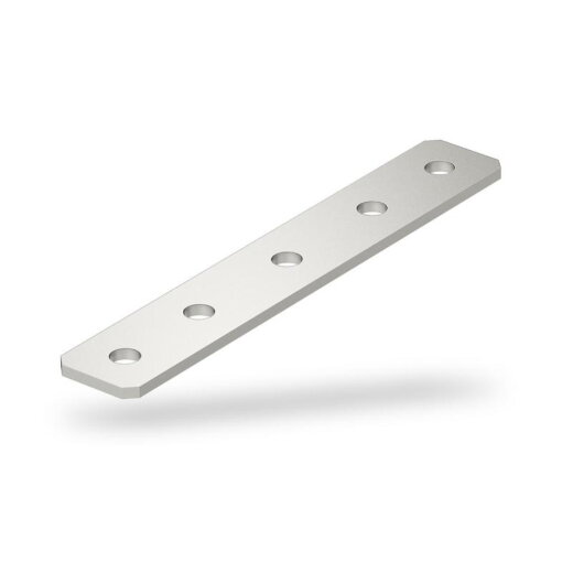 OBO Verbindungsplatte GMS 5 VP V2A mit 5 Löchern 250x40x4