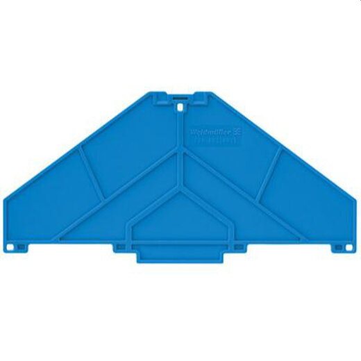 Weidmüller Anschlussplatte PAP PRV/PPV8 BL blau 3mm 1268000000