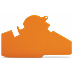 WAGO Abschluss- und Trennplatte 282-392