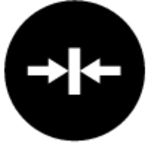 EATON Electric Tastenplatte M22-XD-S-X14 flach schwarz Symbol