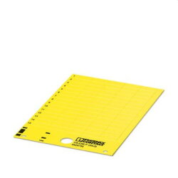 Phoenix Contact Kunststoffschild US-EMLP (20X9) YE gelb...