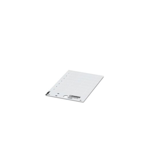 Phoenix Contact Kunststoffschild US-EMLP (27X18) weiss unbeschriftet