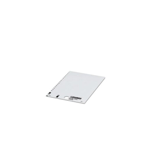 Phoenix Contact Etikett US-EML (17,5X8) weiss unbeschriftet