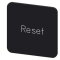 Siemens Bezeichnungsschild 22x22 Reset 3SU1900-0AF16-0DU0
