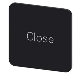 Siemens Bezeichnungsschild 22x22 Close 3SU1900-0AF16-0DX0