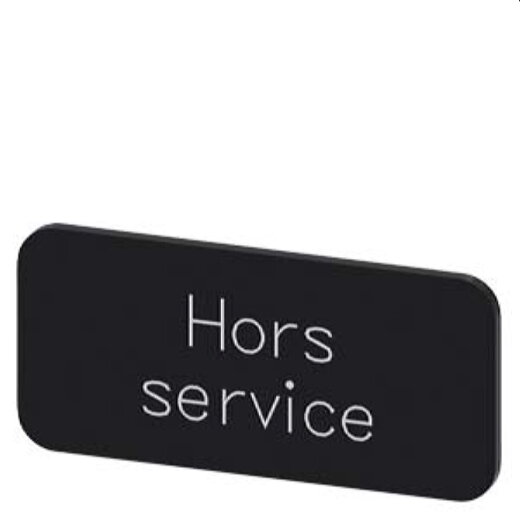 Siemens Bezeichnungsschild 12,5x27 HORS Service 3SU1900-0AC16-0GR0