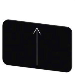 Siemens Bezeichnungsschild 17,5x27 Pfeil oben...