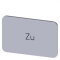 Siemens Bezeichnungsschild 17,5x27 Zu 3SU1900-0AD81-0AL0