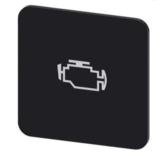 Siemens Bezeichnungsschild 22x22 Motor 3SU1900-0AF16-0RY0