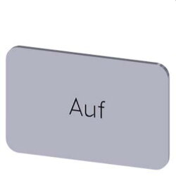 Siemens Bezeichnungsschild 17,5x27 Auf 3SU1900-0AD81-0AD0