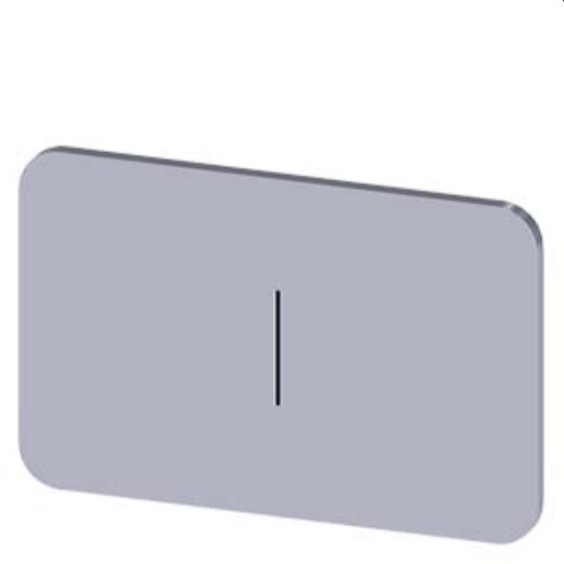 Siemens Bezeichnungsschild 17,5x27 I 3SU1900-0AD81-0QB0