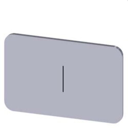 Siemens Bezeichnungsschild 17,5x27 I 3SU1900-0AD81-0QB0