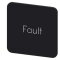 Siemens Bezeichnungsschild 22x22 Fault 3SU1900-0AF16-0EC0