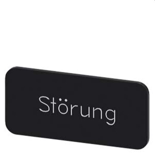 Siemens Bezeichnungsschild 12,5x27 Störung 3SU1900-0AC16-0AQ0