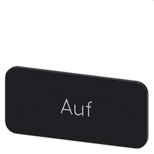 Siemens Bezeichnungsschild 12,5x27 Auf 3SU1900-0AC16-0AD0