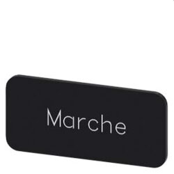 Siemens Bezeichnungsschild 12,5x27 Marche 3SU1900-0AC16-0GA0