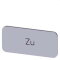 Siemens Bezeichnungsschild 12,5x27 Zu 3SU1900-0AC81-0AL0
