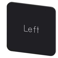 Siemens Bezeichnungsschild 22x22 Links 3SU1900-0AF16-0DR0