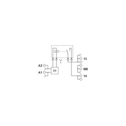 Phoenix Contact Relaismodul PLC-RPT- 24DC/ 1IC/ACT