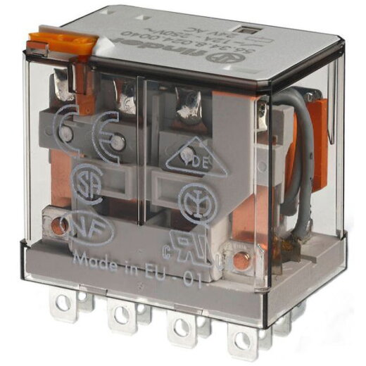 Finder Leistungs-Steckrelais 56.34.8.024 24VAC 4 Wechsler 10 STK
