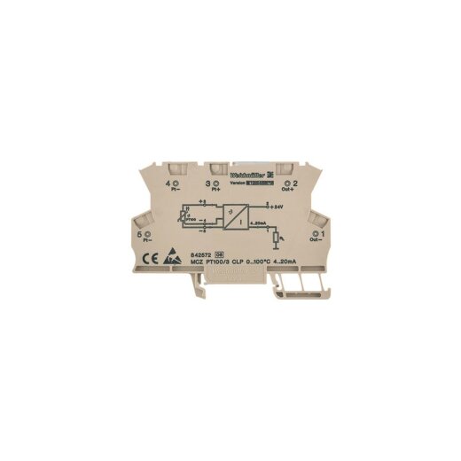 Weidmüller RTD-Wandler MCZ PT100/3 CLP 0...200C 8473010000 10 STK