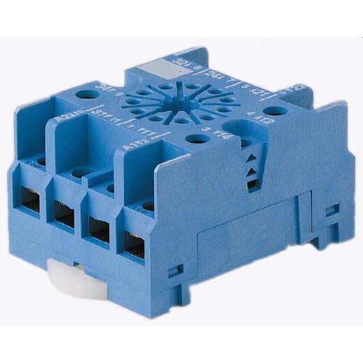 Finder Relaisfassung 90.27 blau 10 STK