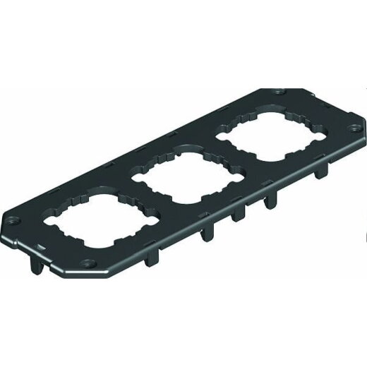 OBO Gb-Abdeckplatte GB3P2 (30326E) 3fach L: 208mm