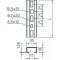 OBO Profilschiene CML3518P2000FT gelocht Schlitzw. 16,5mm
