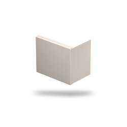 OBO Endstück WDK/HE 100130 100x130mm cremeweiss