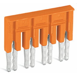 WAGO Brücker 4-fach isoliert orange 282-434