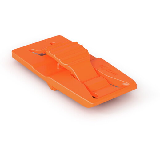 WAGO Mittenverriegelung für Federleisten für ungerade Polzahlen orange 832-523