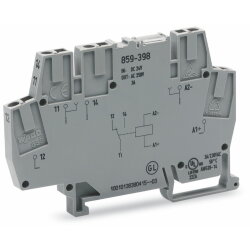 WAGO Relaismodul Eingangsnennspannung DC 24 V 1 Wechsler...