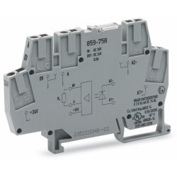 WAGO Optokopplermodul Eingangsnennspannung DC 24 V...
