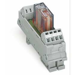 WAGO Relaismodul Eingangsnennspannung AC/DC 24 V 2...