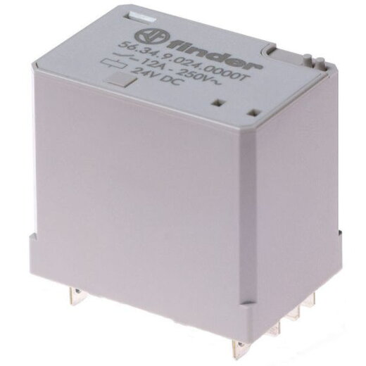 Finder Leistungs-Steckrelais/Bahn 56.34.9.110.0000T